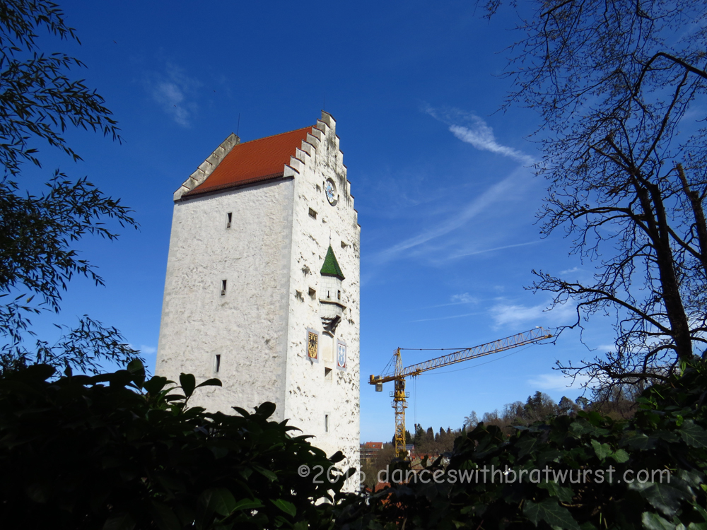 The Obertor, built in the 1430s and 42m tall.